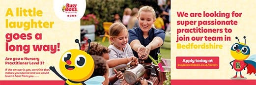 Busy Bees web banner