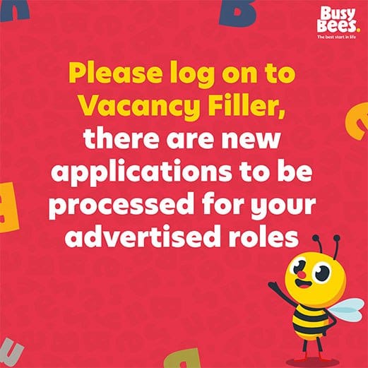 Vacancy social graphic